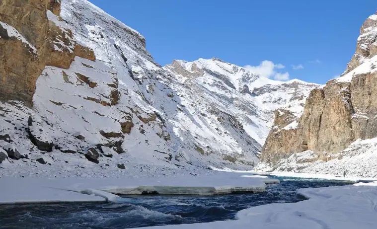 chadar track (frozen river expedition)