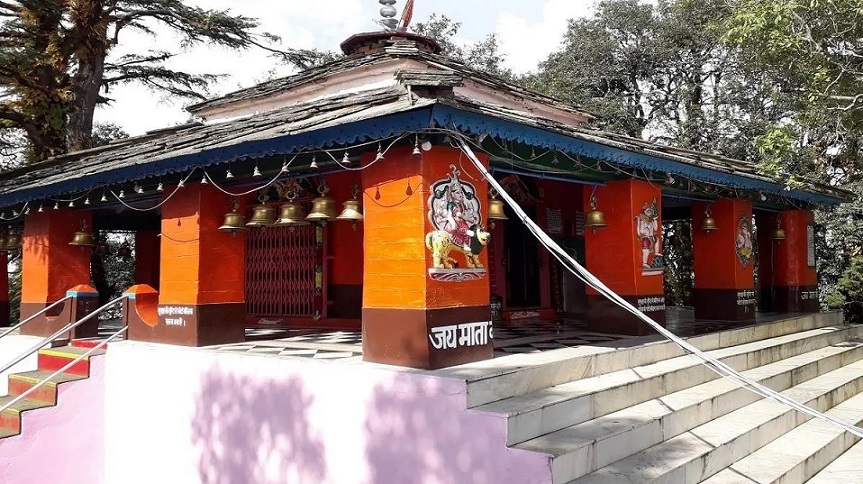 dunagir temple situated near dwarahat.