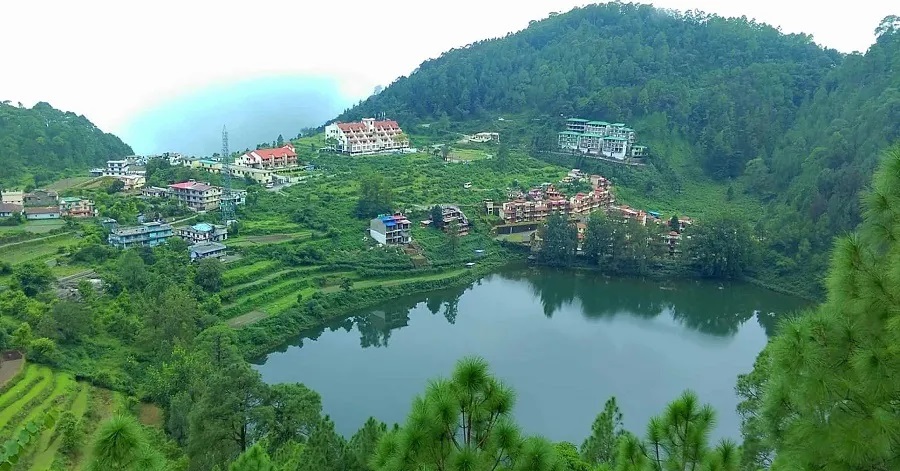 khurpatal lake situated on nainital-kaladhungi road.