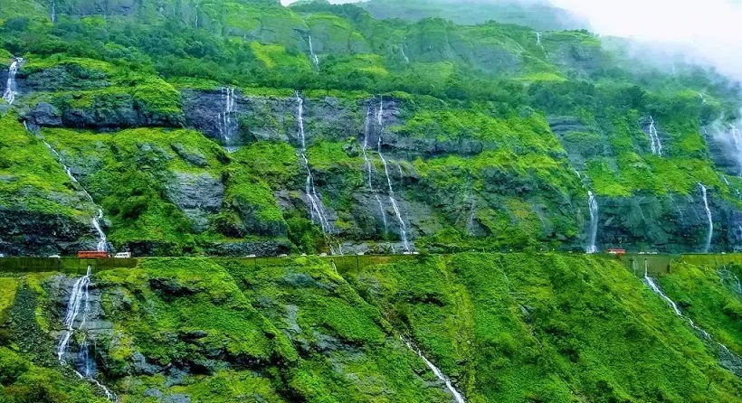 malsej ghat, a tourist destination in thane district of maharashtra.