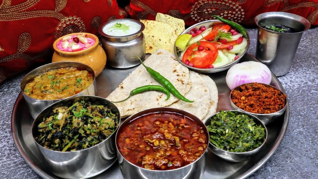 maharashtrian thali