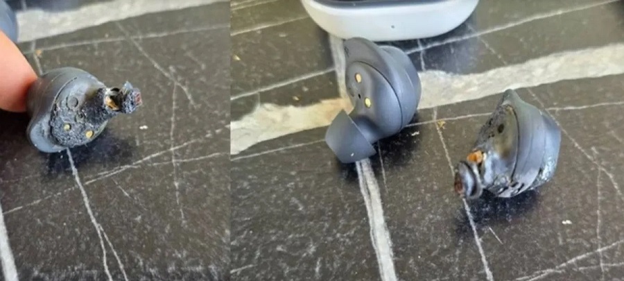 Samsung earbuds burst