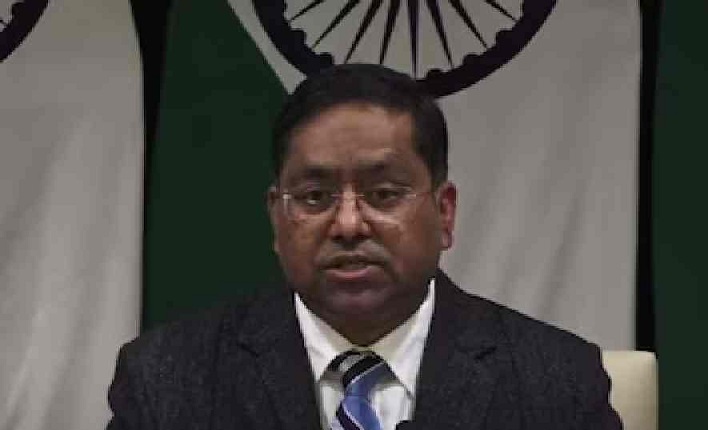 foreign ministry spokesperson randhir jaiswal.