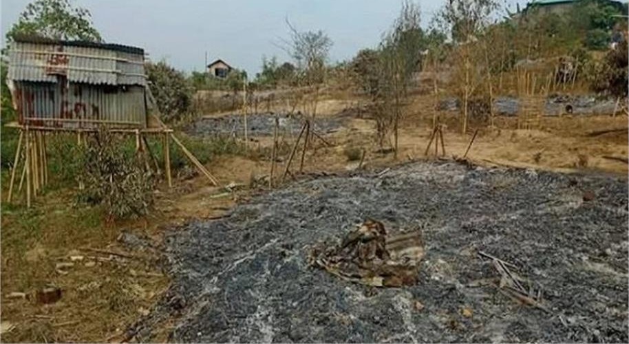 17 houses of christians were burnt in bangladesh.