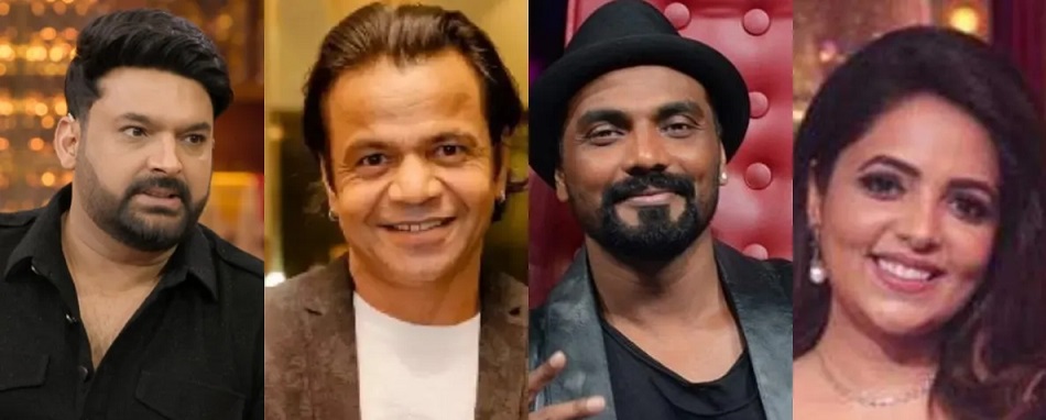 kapil sharma, sugandha mishra, rajpal yadav, remo d'souza,