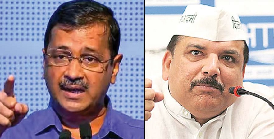 arvind kejriwal, sanjay singh